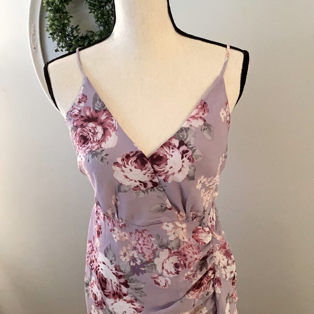 ASTR the Label sleeveless ruffled maxi dress
